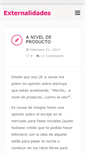 Mobile Screenshot of externalidades.net